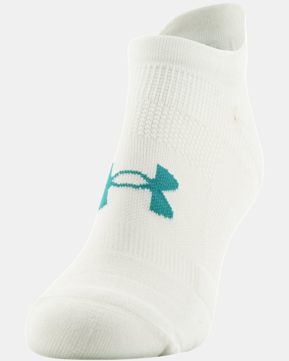 Unisex UA ArmourDry® Run Lite 3-Pack Socks, Green, pdpMainDesktop image number 5